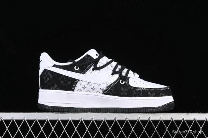 Nike Air Force 1 '07 Low Custom Collaboration Casual Sneakers with Strap - ZH0316-022
