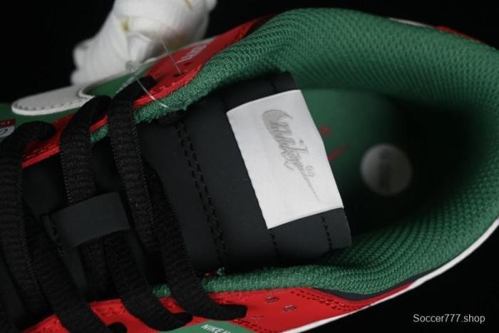 Nike SB Dunk Low Casual Skateboarding Shoes Racing Red/Green - MU0232-361 1