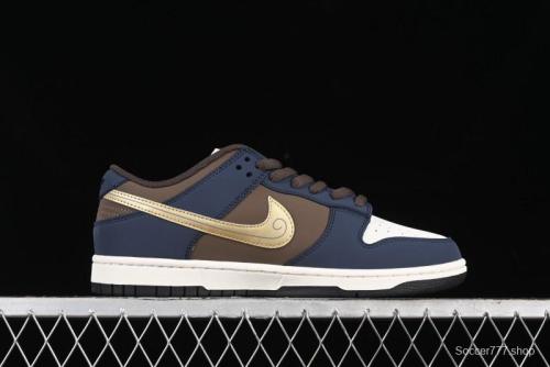 Nike SB Dunk Low Black Myth Wukong Colorway Low-Top Casual Skateboarding Shoes - MU0232-369