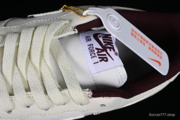 Nike Air Force 1'07 Low  MUD  Casual Sneakers with Bamboo Forest and Wandering Swordsman Print - XC2351-110 1