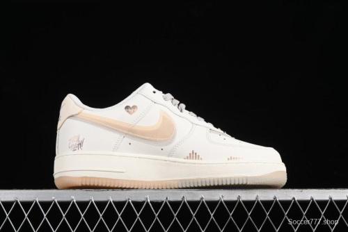 Nike Air Force 1 '07 Low Heart  Rate Beating  Casual Sneakers - CW1574-708