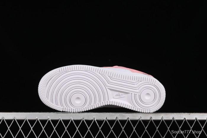 Nike Air Force 1'07 Low Casual Sneakers with Cuddle Bear Design - YY2024-762
