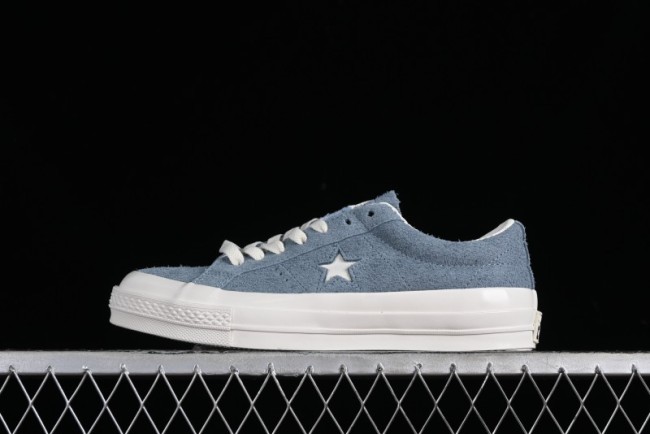 Converse One Star Pro Retro Skate Shoes in Grey Blue - A06889C 1