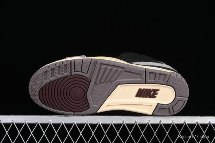 Nike A Ma Maniere x Air Jordan 3 Retro Black Sneakers - FZ4811-001 1