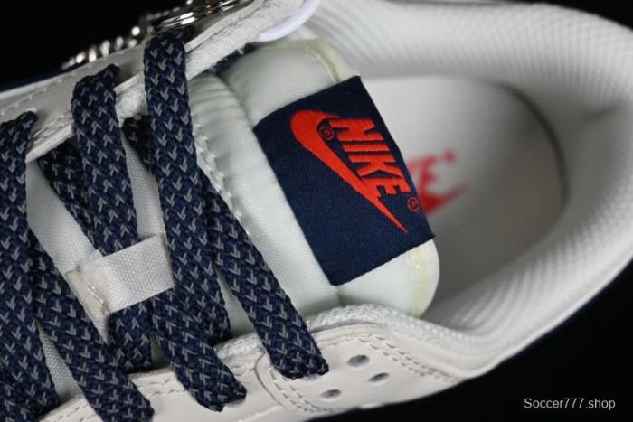 Nike Supreme x SB Dunk Low Balenciaga Collaboration - Off White Blue Canvas Anniversary High-End Custom Low-Top Casual Sneakers - XX2025-310 1