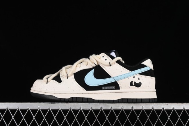 Nike Dunk Low SB Retro Vintage Panda Blueberry Casual Sneakers - DD1391-100