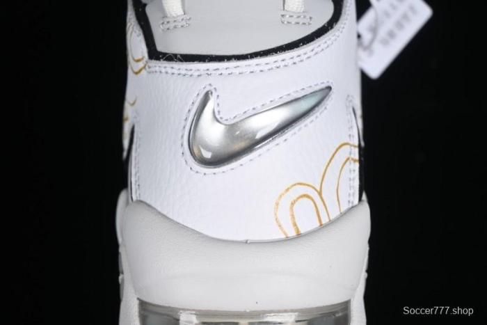 Nike Air More Uptempo 96 QS Scottie Pippen OG Series Classic High Street Versatile Casual Sports Culture Basketball Shoes - FB3021-001 1