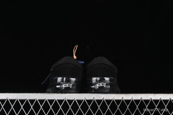 Vans Old Skool Premium Black Suede Retro Skate Shoes - VN000CXTBKA