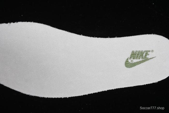 Nike Travis Scott x Fragment Design x Air Jordan 1 Low OG SP AJ1 Retro Sneakers in Off-White & Fresh Green - DM6688-606