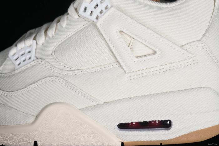 Levi's x Nike Air Jordan 4 Denim Basketball Shoes - AO2571-100 1