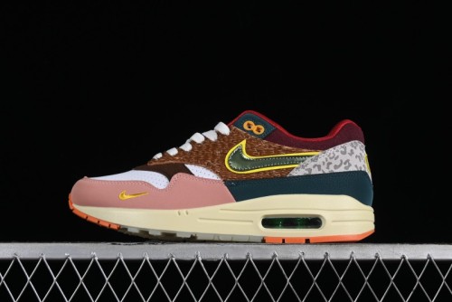 Nike Air Max 1 Retro Running Shoes with Half-Sole Air Cushion - HO2639-100 1