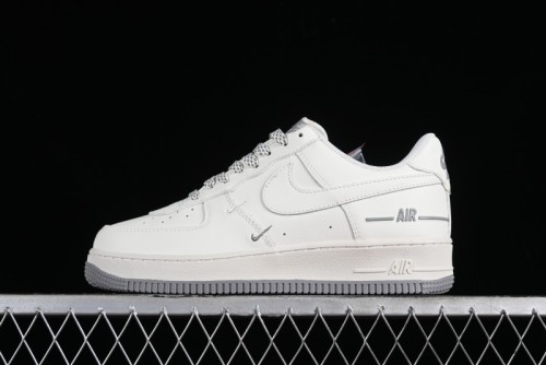 Nike Air Force 1 '07 Low Casual Sneakers with 3M Reflective Details and Full-Length Air Cushion - CJ1379-603 1
