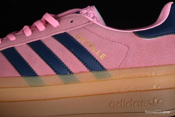 Adidas Originals Gazelle Bold H06122 Low-Top Sneakers with Thick Sole for Casual Wear, Slip-Resistant and Durable 1