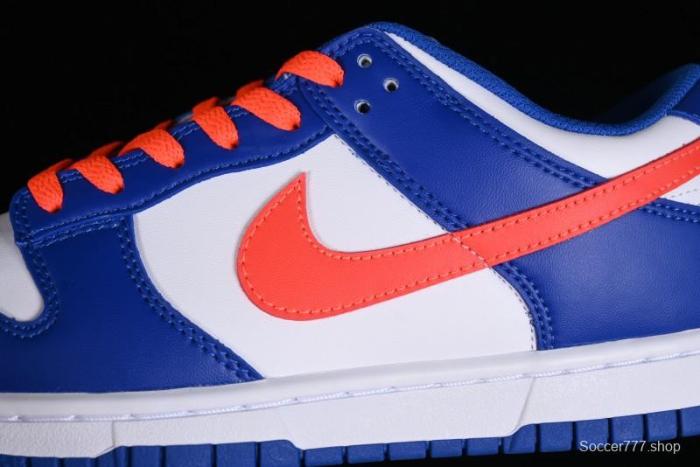 Nike Dunk Low SB Casual Skate Shoes in White Blue Red - CW1590-104 1