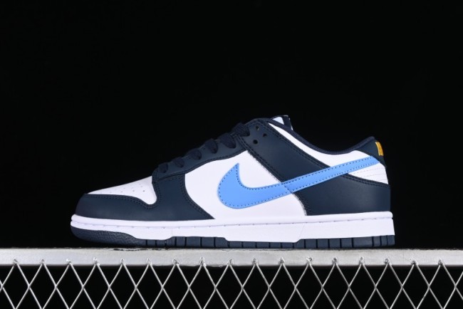 Nike Dunk Low SB Casual Skate Shoes in Obsidian/University Blue Colorway - FN7800-400 1