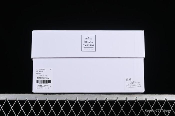 Wayne Original Sole Leather Low Sneaker with Deconstructed Ice Cream Sole - W.E5 1