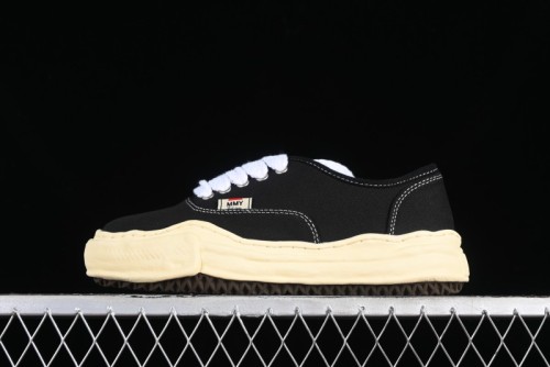 Wayne Original Sole Leather Low Sneaker with Deconstructed Ice Cream Sole - W.E5 1