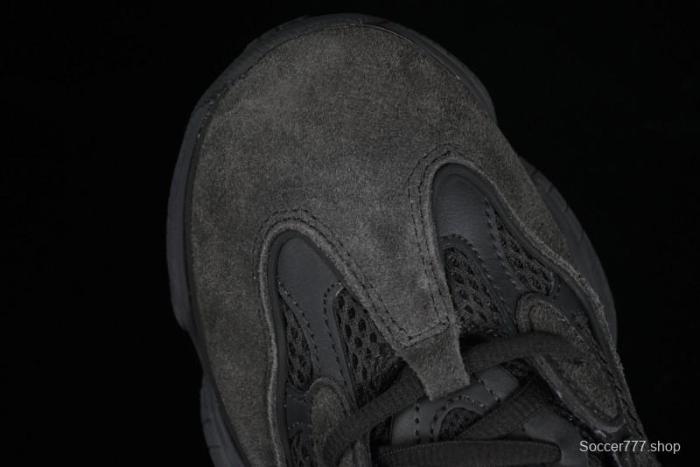 Adidas Yeezy 500 Black Casual Running Shoes - F36640 1