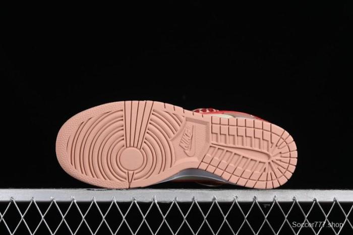 Nike Dunk Low SB Christmas Gift Strawberry Cake Casual Sneakers with Dual Laces - DD1503-118 1