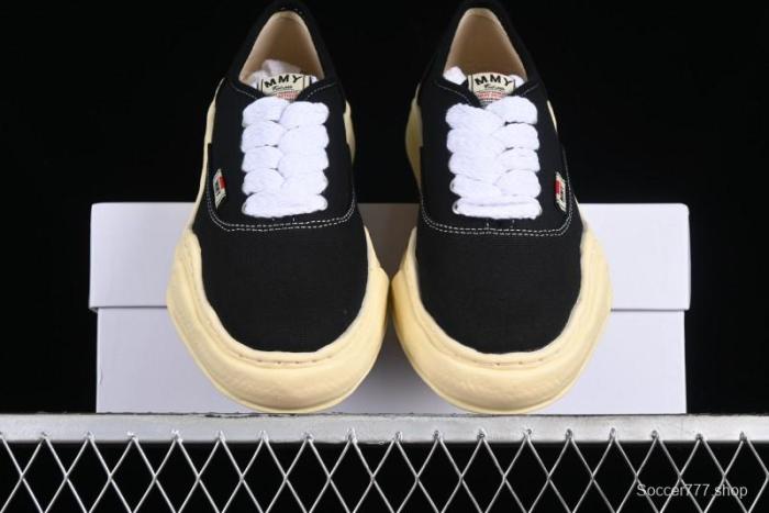 Wayne Original Sole Leather Low Sneaker with Deconstructed Ice Cream Sole - W.E5 1