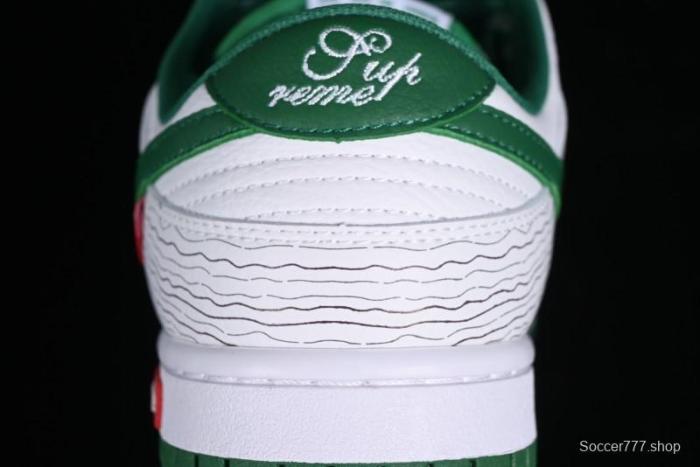 Supreme x Nike Dunk Low SB Skate Shoes with Zoom Air Cushion - XD6188-033 1