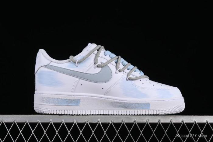 Nike Air Force 1 '07 Low Anime Theme Broken Swoosh Custom Spray Casual Sneakers - ZH0316-020 1