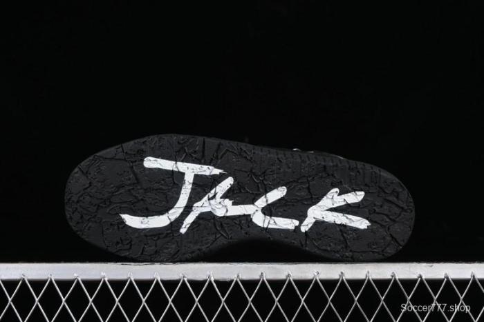 Nike Travis Scott x Jordan Cut The Check AJ1 Basketball Shoes with Velcro Design - FZ8117-200 1