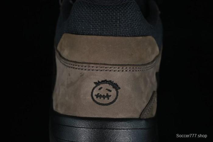 Nike Travis Scott x Jordan Cut The Check AJ1 Basketball Shoes with Velcro Design - FZ8117-200 1