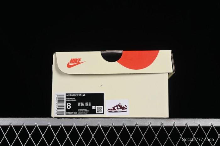 Nike SB Dunk Low Stussy Collaboration - Burgundy Starry Sky Anniversary High-End Custom Low-Top Casual Skate Shoes - BB9898-001 1