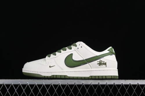 Stussy x Nike SB Dunk Low Anniversary Premium Customized Sneakers - DQ1098-381