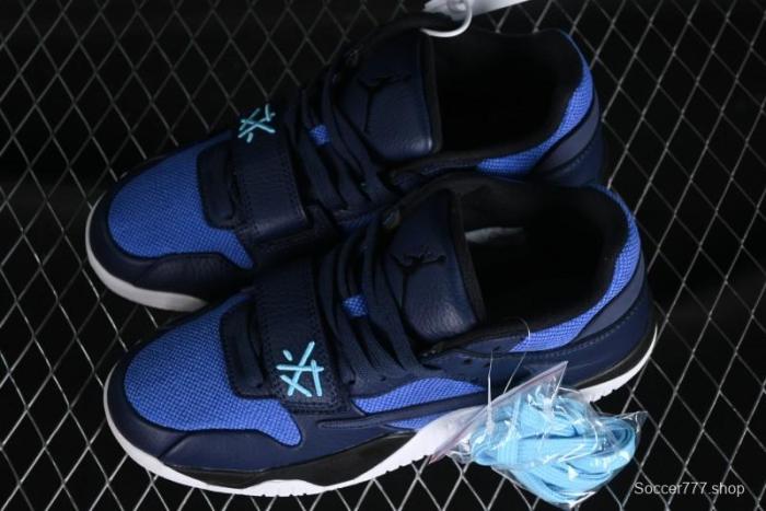 Nike Travis Scott x Jordan Cut The Check AJ1 Basketball Shoes with Velcro Strap - FZ8117-001 1