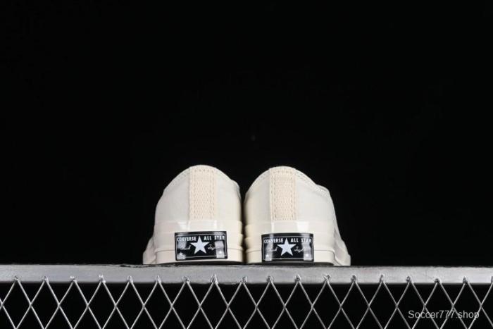 Converse Chuck 1970s Original Cream White Low-Top Casual Canvas Shoes - 151230C 1