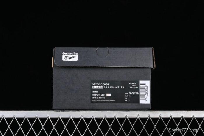 Onitsuka Tiger Mexico 66 Low-Top Leather Sneakers for Casual Running - 1183A201-250 1