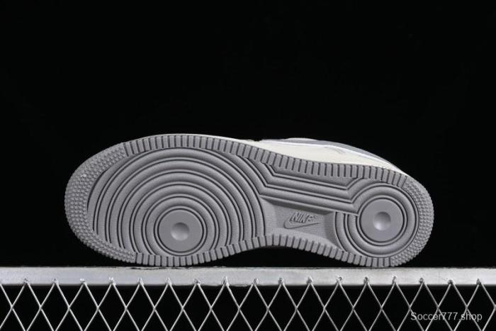 Balenciaga x Nike Air Force 1 '07 Low Triple Swoosh Beige Grey Casual Shoes - FR0538-091 1