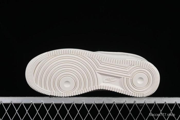 Nike Air Force 1 '07 Low Classic Khaki Mini Swoosh Starry Sky Low-Top Casual Sneakers - MJ0319-027 1