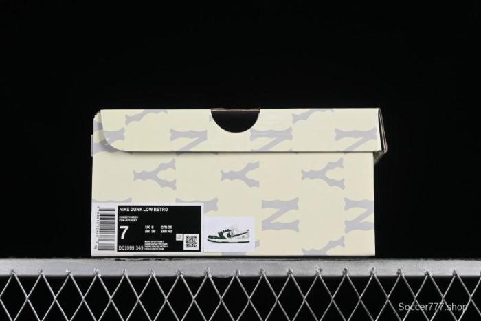 Nike SB Dunk Low MLB Collaboration - Green Denim Anniversary Custom Low-Top Casual Skate Shoes - DQ1098-345 1