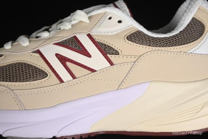 New Balance 990 Series Premium Retro Running Shoes with Carbon Fiber Midsole - U990LO6