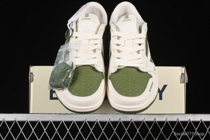 Nike Travis Scott x Fragment Design x Air Jordan 1 Low OG SP AJ1 Cultural Casual Sneakers - BB6588-311