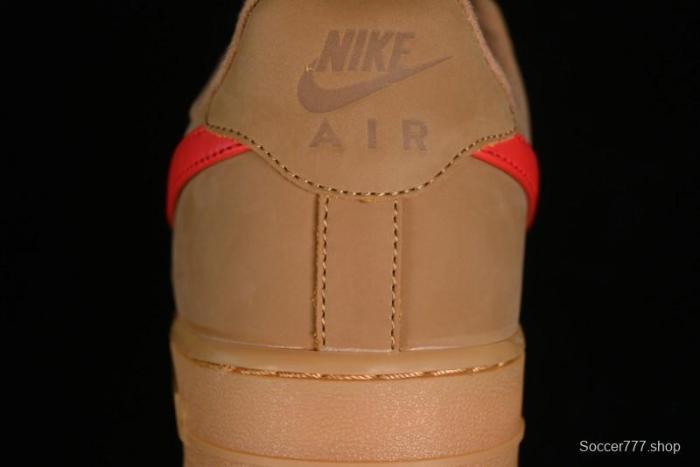 Nike Air Force 1 '07 Low Wheat Color Low-Top Sneakers - FZ7372-300 1