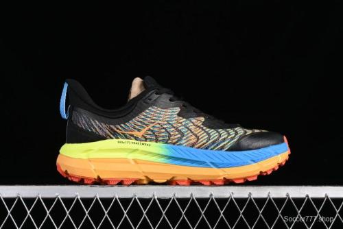 Hoka One One Mafate Speed 4 Low-Cut Professional Trail Running Shoes - 1138472 BKML 1