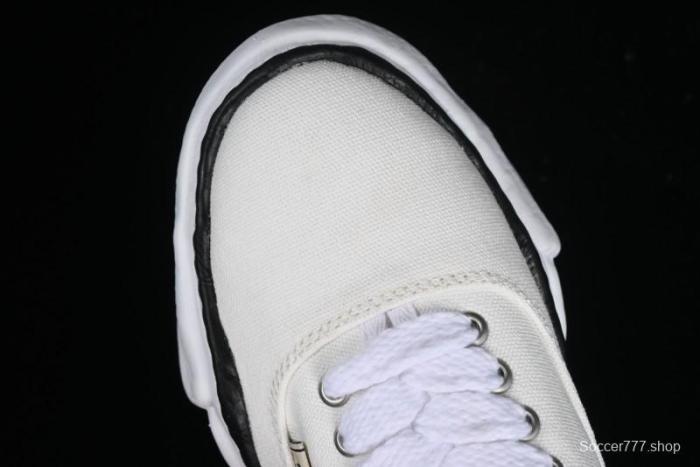 Wayne Original Sole Leather Low Sneaker with Melted Ice Cream Outsole - W.E5 1