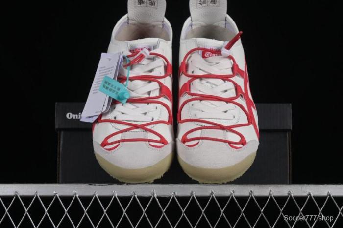 OnitsukaTiger Mexico 66 Low-Top Lace-Up Casual Running Shoes - 1183C216-100 1