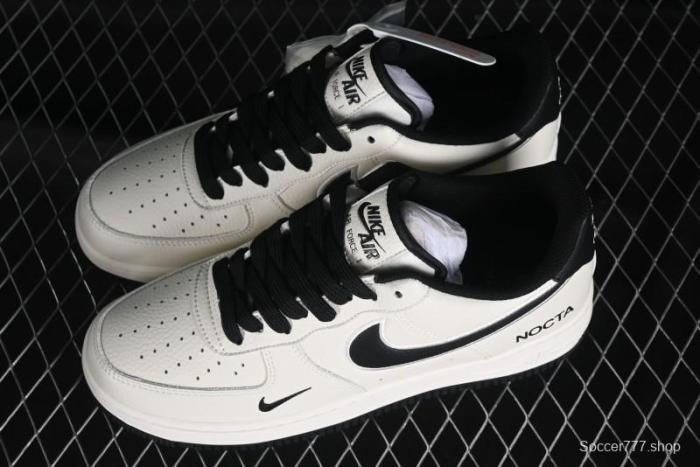 Nike Nocta x Nike Air Force 1 '07 Low Casual Sneakers with 3M Reflective Details and Full-Length Air Cushion - NO0224-023 1