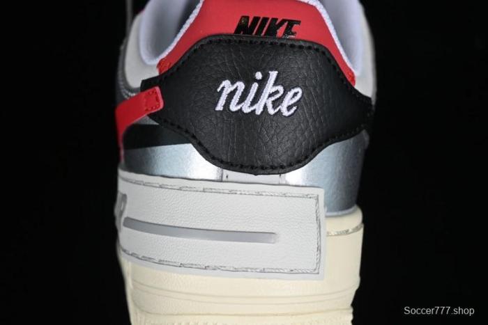 Nike Air Force 1 Shadow Lightweight Elevated Low-Top Casual Sneakers - FN6335-100 1