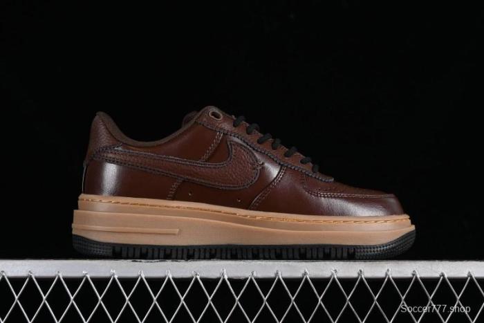 Nike Air Force 1 Low Luxe Casual Sneakers with Thick Sole and Waterproof Design - DM2451-200 1