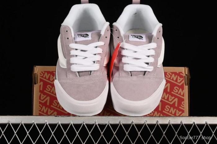 Vans Classics Knu Skool Retro Chunky Tongue Sneakers with Enlarged Toe and Breathable Mesh - VN000CRP0L08 1