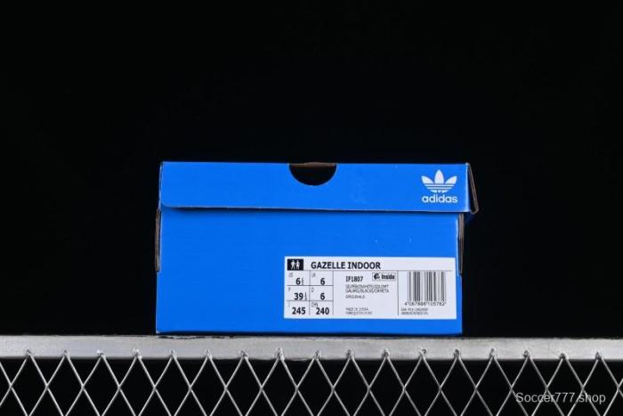 Adidas Originals Gazelle Indoor Retro Casual Slip-Resistant Wear-Resistant Low-Top Sneakers - IF1807 1