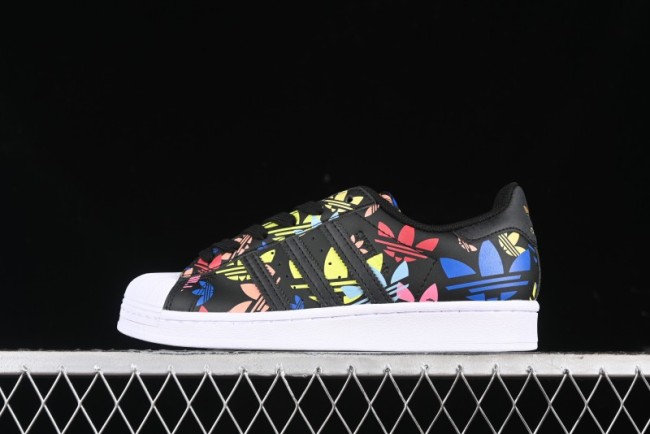Adidas Superstar H00182 Casual Sneakers with Shell Toe Design - H00182