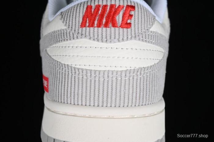 Nike SB Dunk Low Supreme Collaboration Anniversary Customized Casual Sneakers - FC1688-143 1