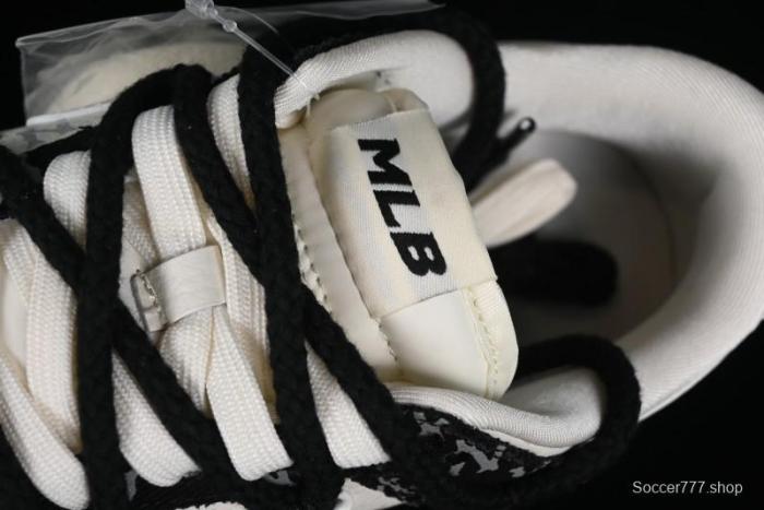 Nike SB Dunk Low MLB Strap Collaboration - Black Denim Print Anniversary Custom Low-Top Casual Sneakers - SJ2068-251 1